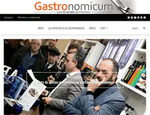 Tablet Screenshot of gastronomicum.net